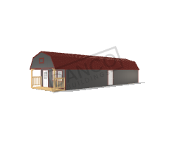 Lofted Barn Cabin 14x50
