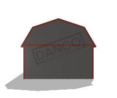 Lofted Barn Cabin 14x50 - Image 5