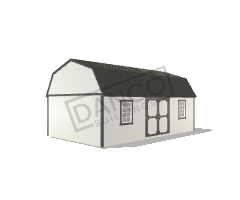 Side Lofted Barn 14x24