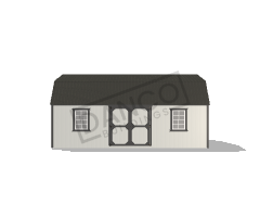 Side Lofted Barn 14x24 - Image 3