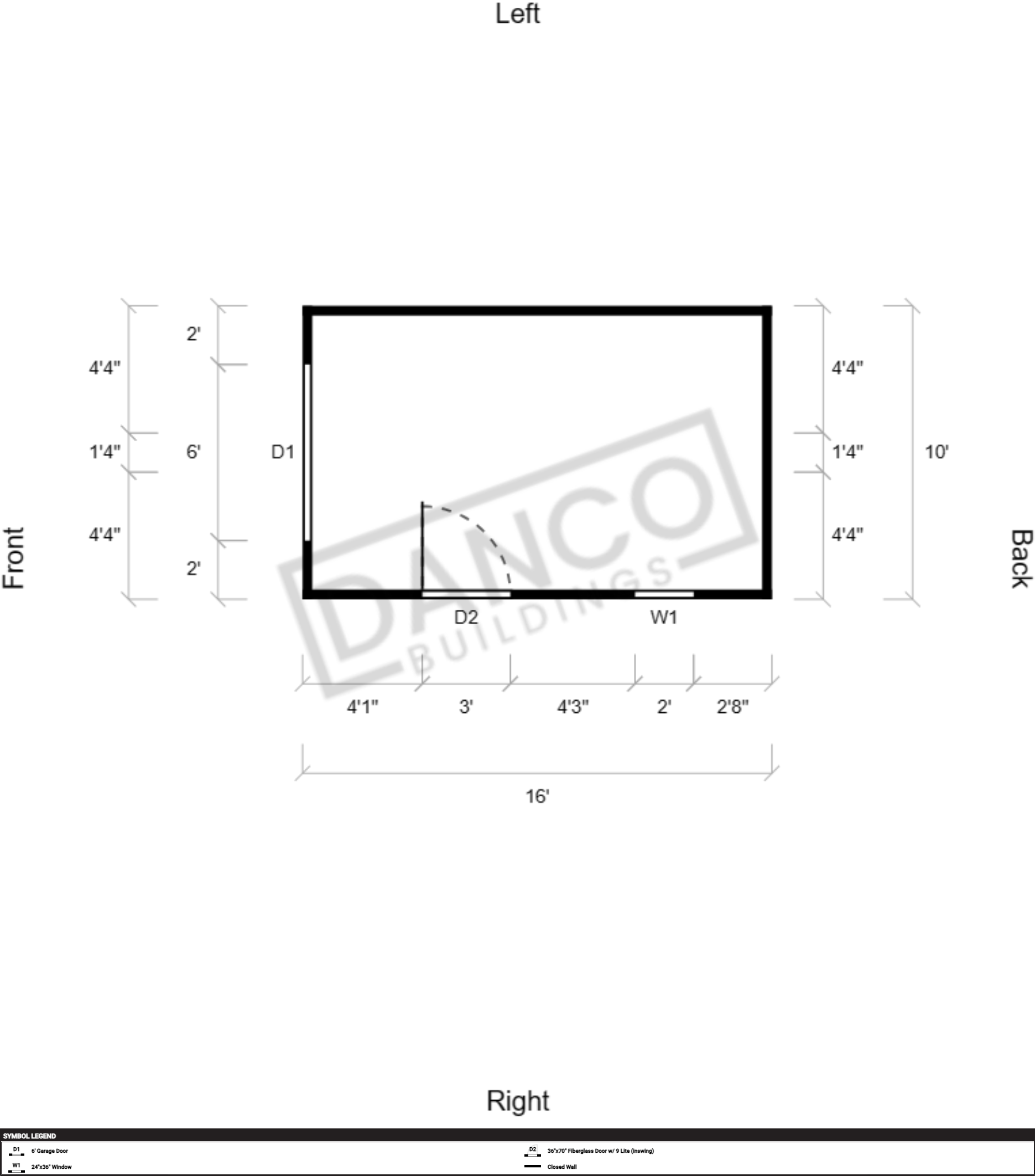 Garden Shed 10x16 - Image 2