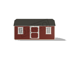 Side Lofted Barn 10x20 - Image 3