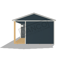 Corner Porch Cabin 14x44 - Image 5