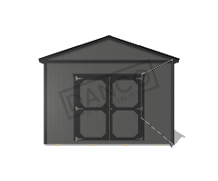 Economy Wood Utility 12x20 - Image 6