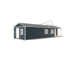 Corner Porch Cabin 14x44