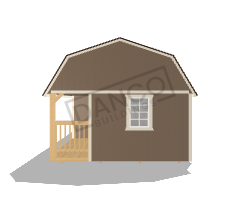 Corner Porch Lofted Barn Cabin 14x36/231697 - Image 6
