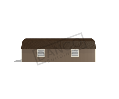 Corner Porch Lofted Barn Cabin 14x36/231697 - Image 5
