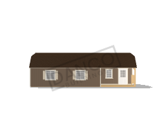 Corner Porch Lofted Barn Cabin 14x36/231697 - Image 4