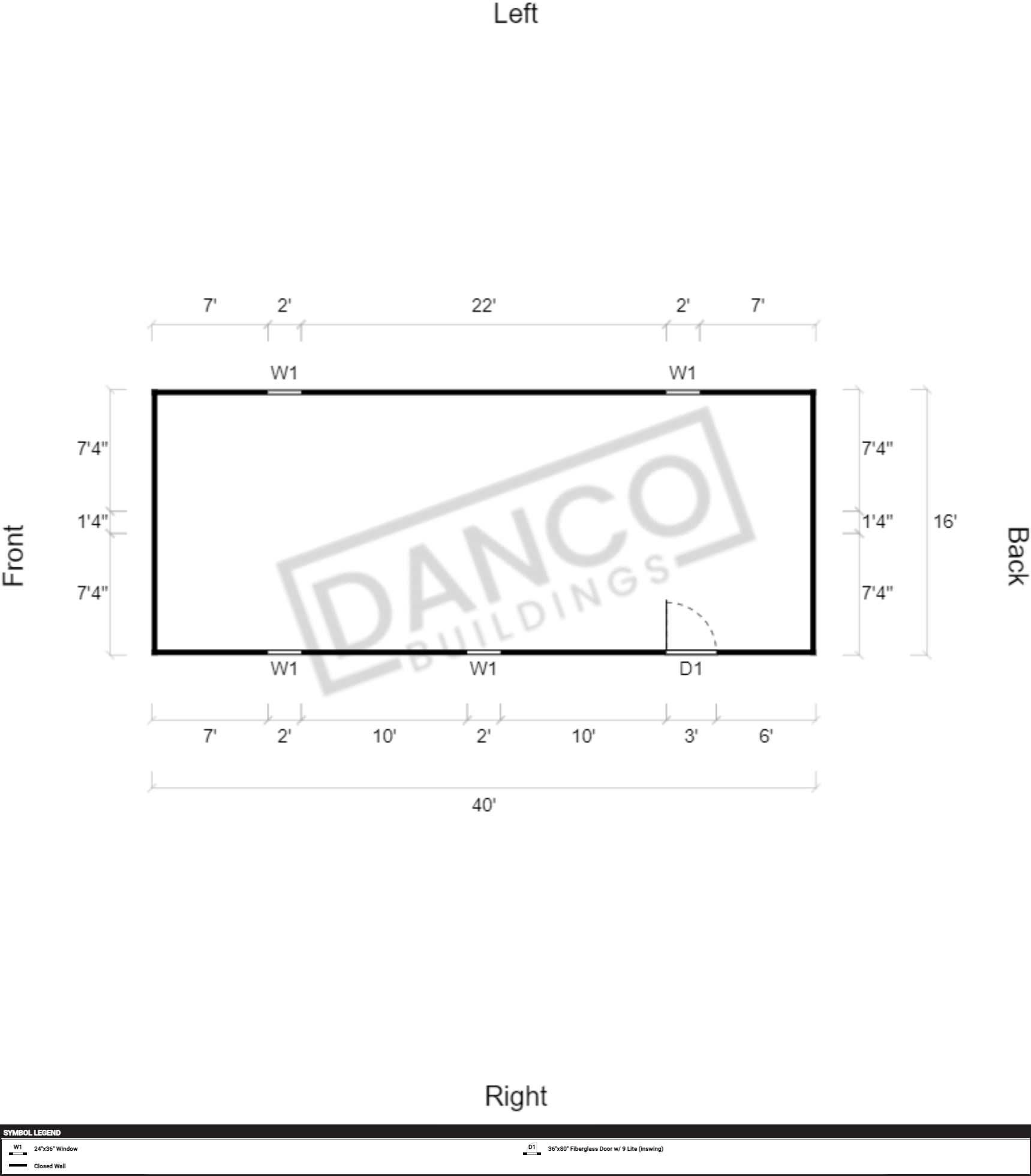 Utility Shed 16x40 - Image 2