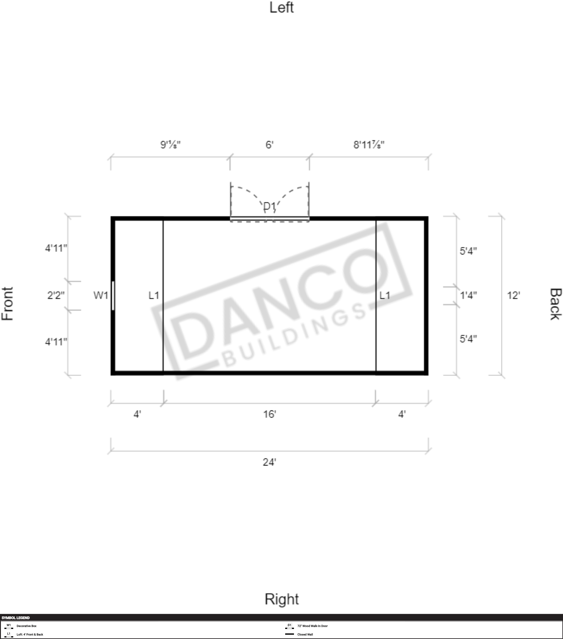 Lofted Barn 12x24 - Image 2
