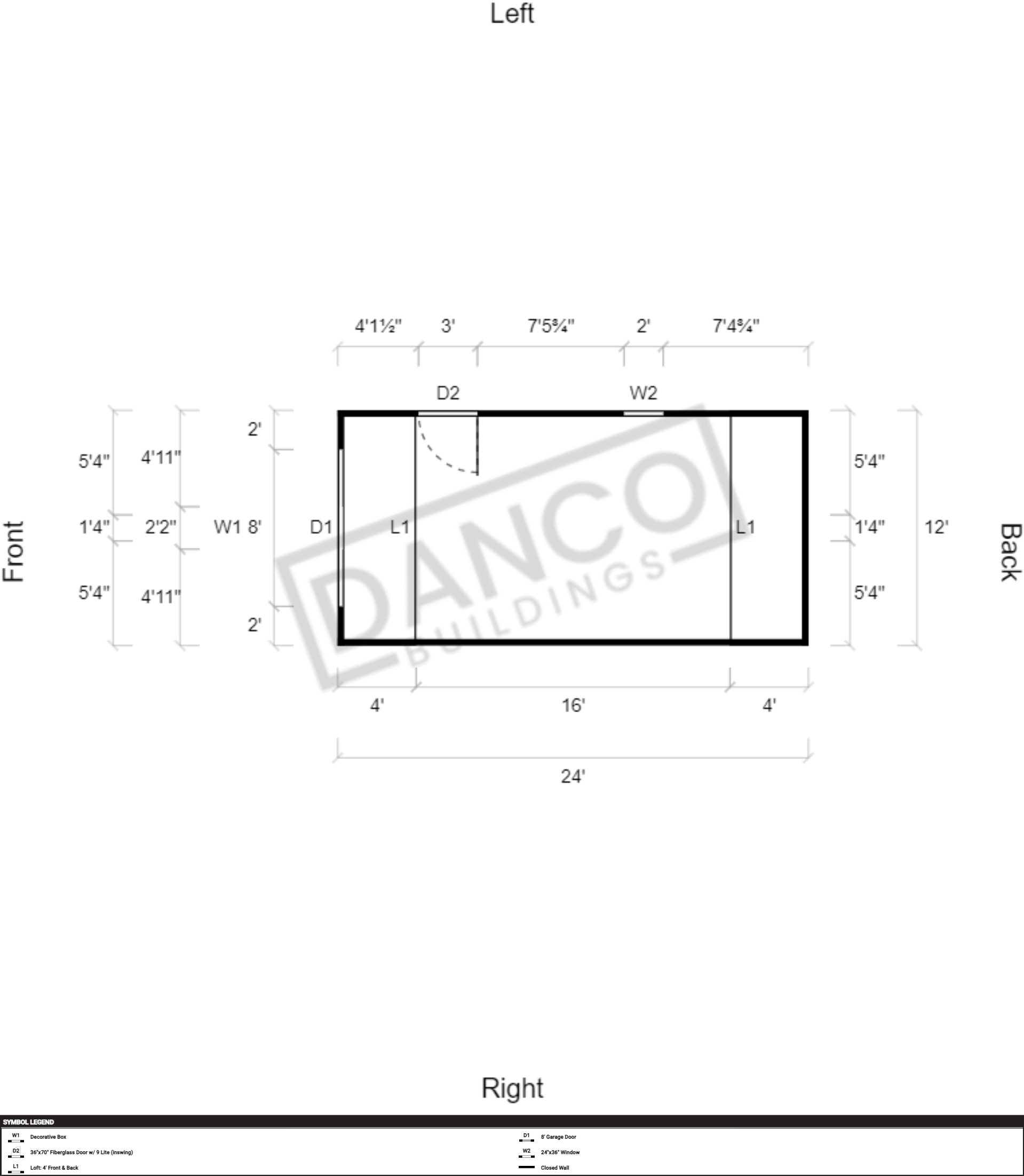 Lofted Barn 12x24 - Image 2