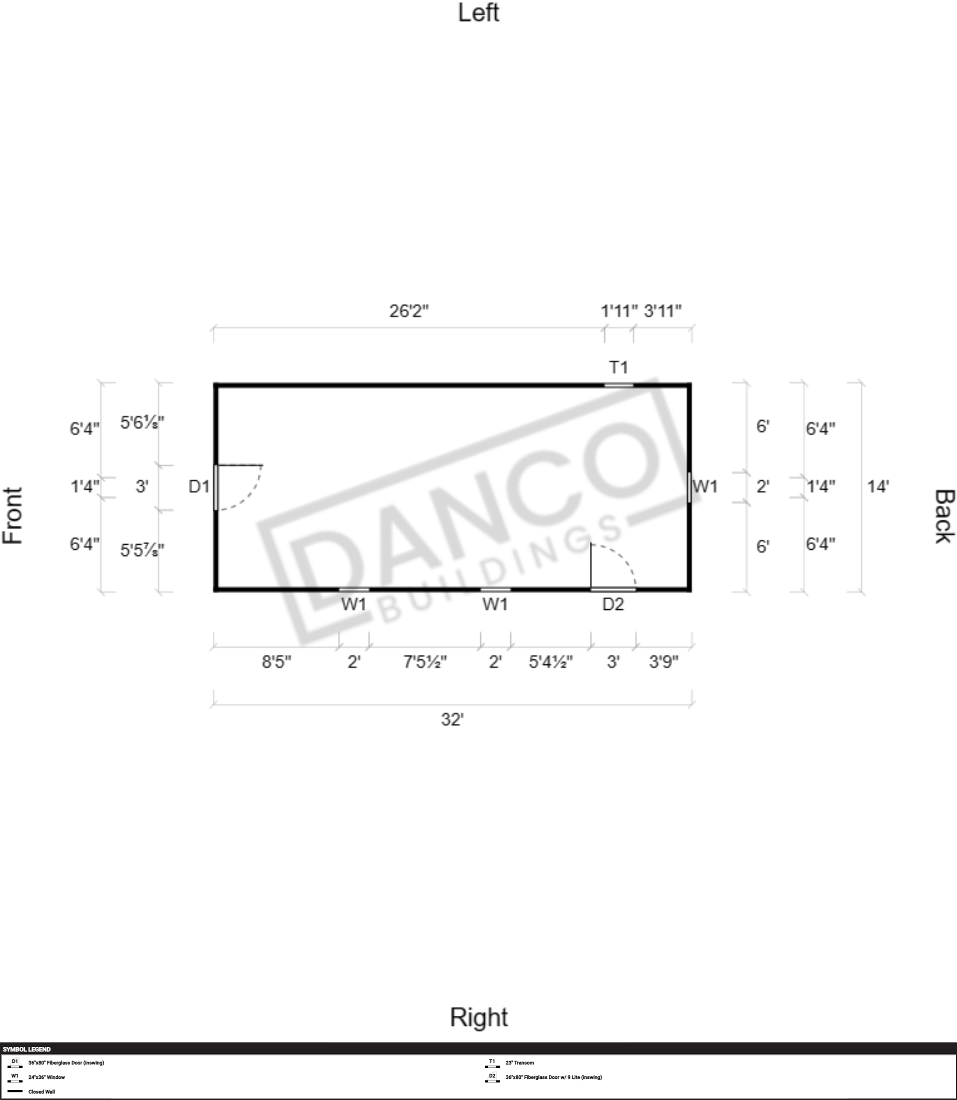 Utility Shed 14x32 - Image 2