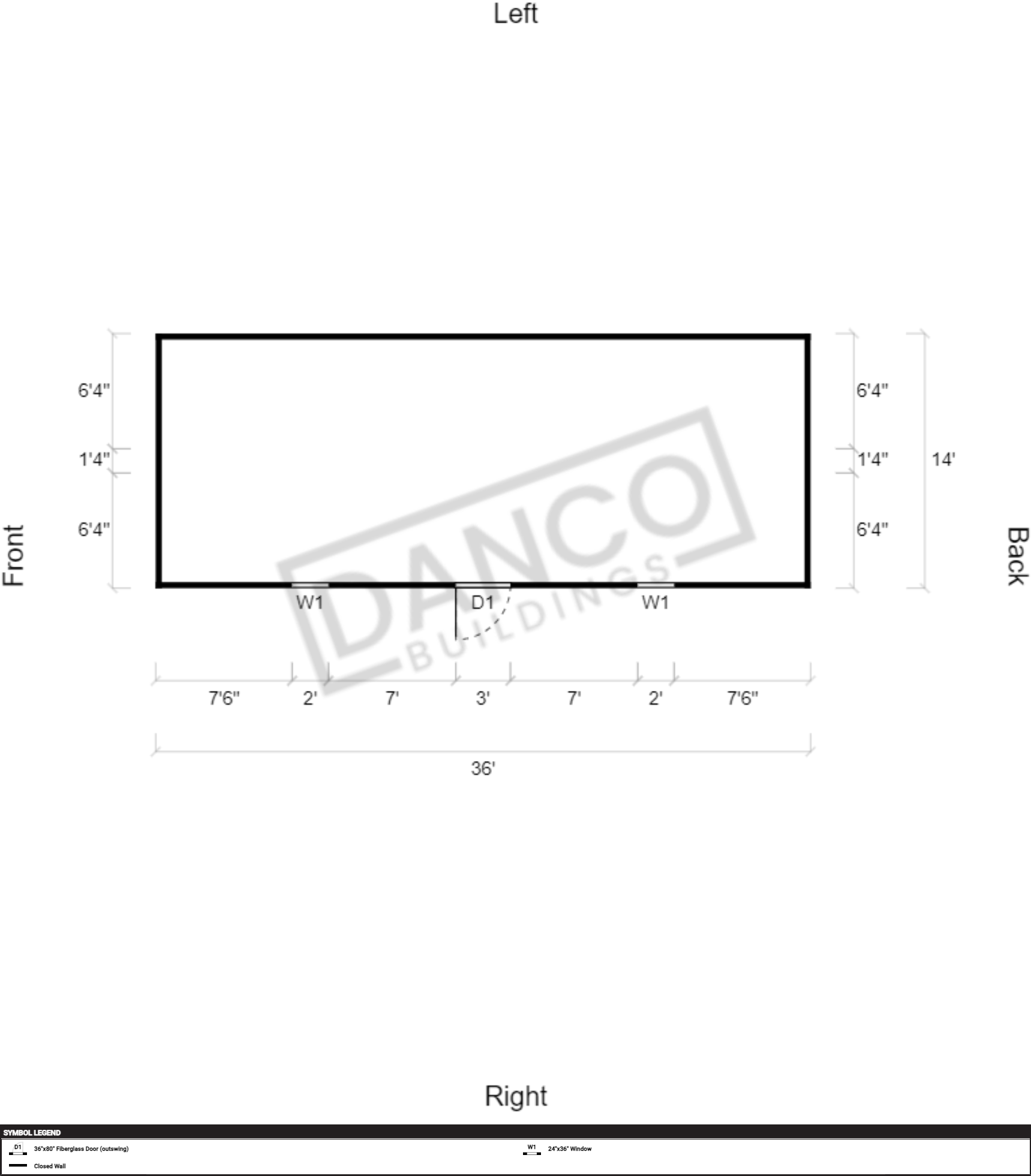 Utility Shed 14x36 - Image 2