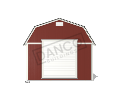 Lofted Barn Garage 12x24 - Image 6
