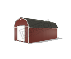 Lofted Barn Garage 12x24