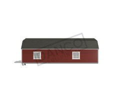 Corner Porch Lofted Barn Cabin 14x36 - Image 4
