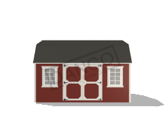 Side Lofted Barn 12x16 - Image 3