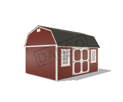 Side Lofted Barn 12x16