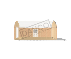 Lofted Barn Garage 12x24 - Image 3