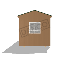 Economy Wood Utility 8x12 - Image 5