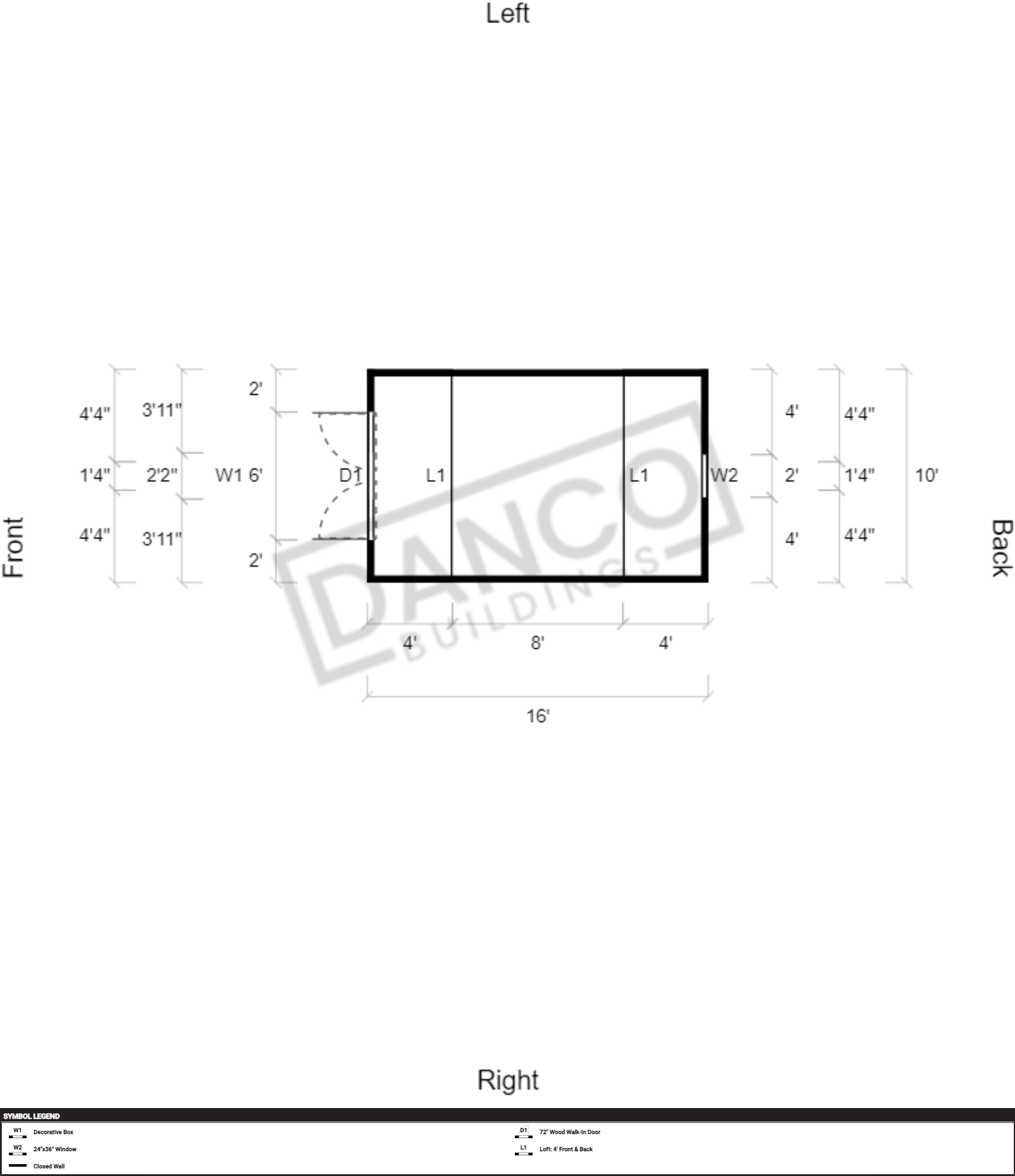 Lofted Barn 10x16 - Image 2