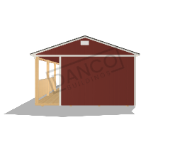 Side Porch Cabin 16x50 - Image 5