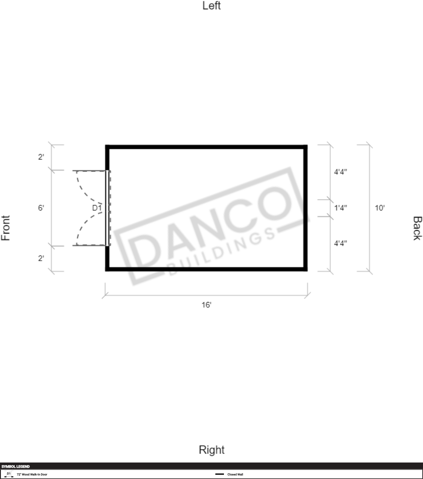 Utility Shed 10x16 - Image 2