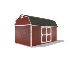 Side Lofted Barn 10x16
