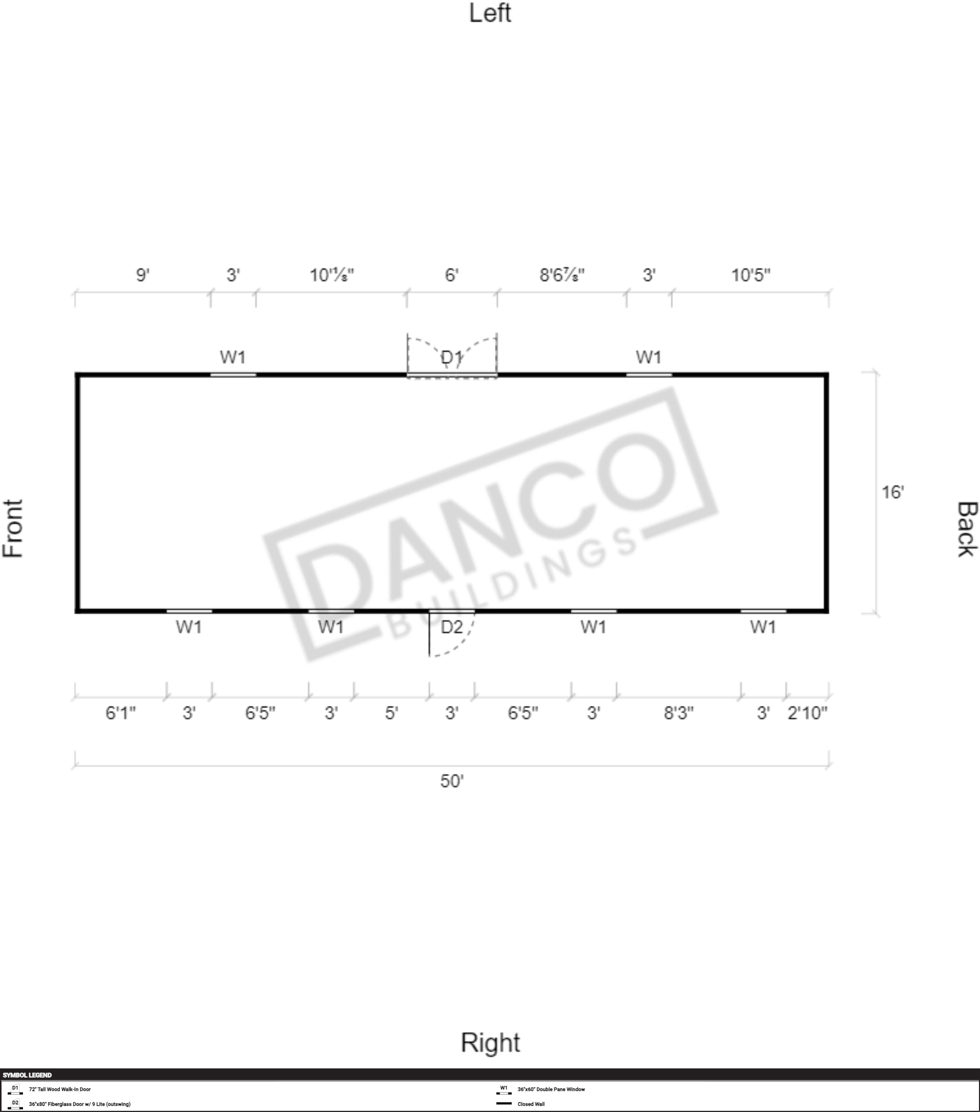 Utility Shed 16x50 - Image 2