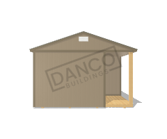 Corner Porch Cabin 14x32 - Image 6