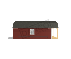 Lofted Barn Cabin 12x28 - Image 4