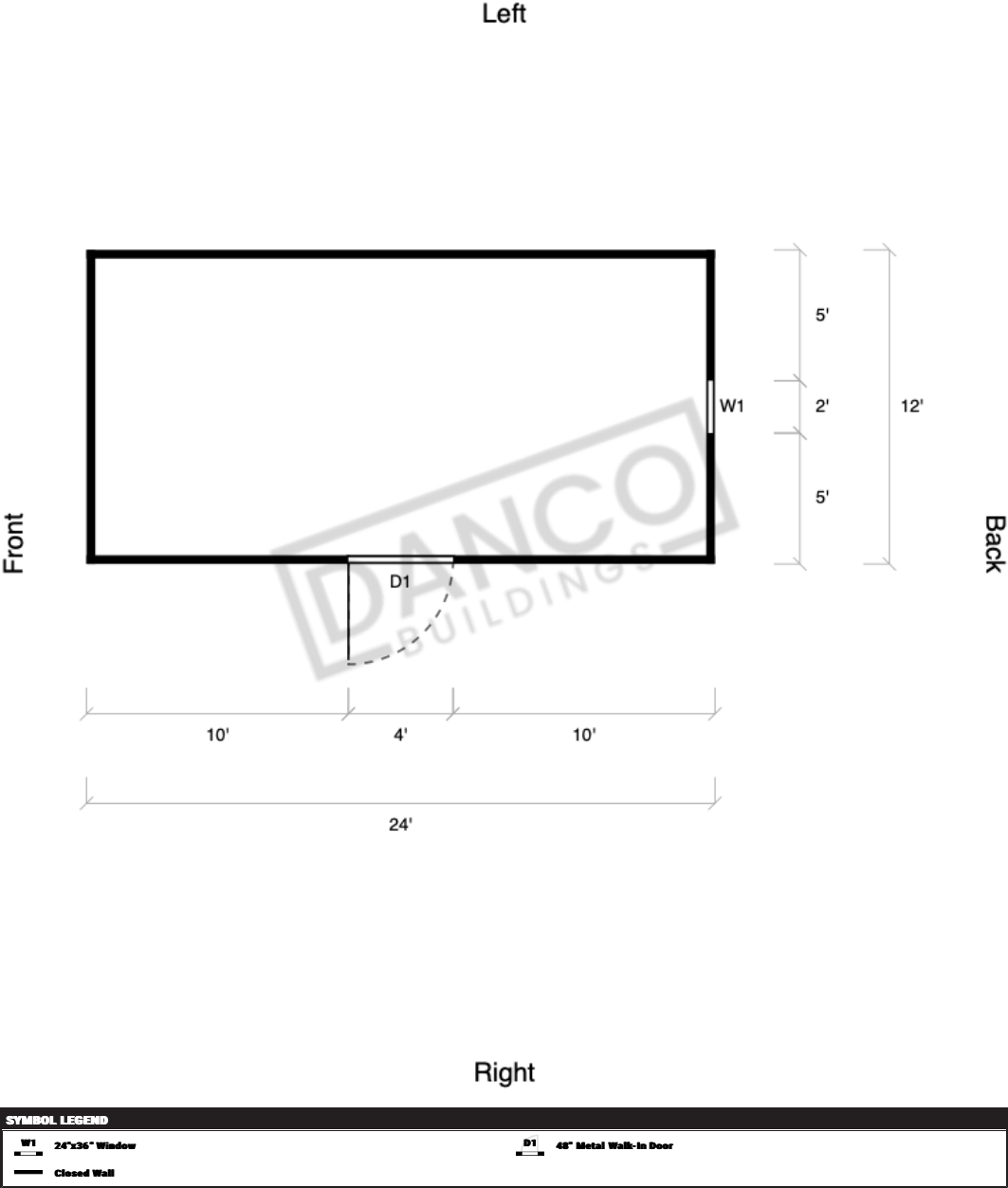 Extra Economy Metal Utility 12x24 - Image 2