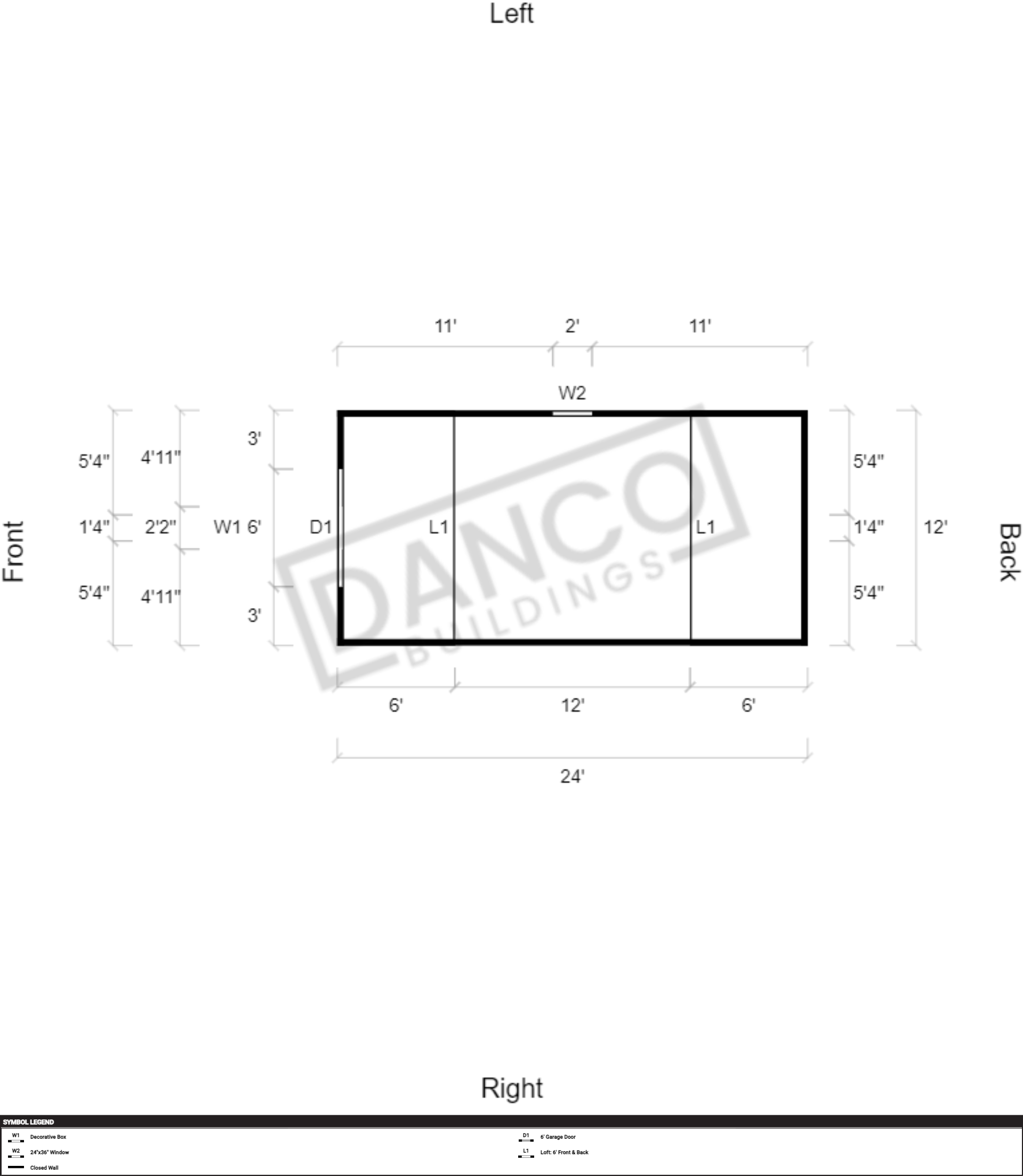 Lofted Barn 12x24 - Image 2