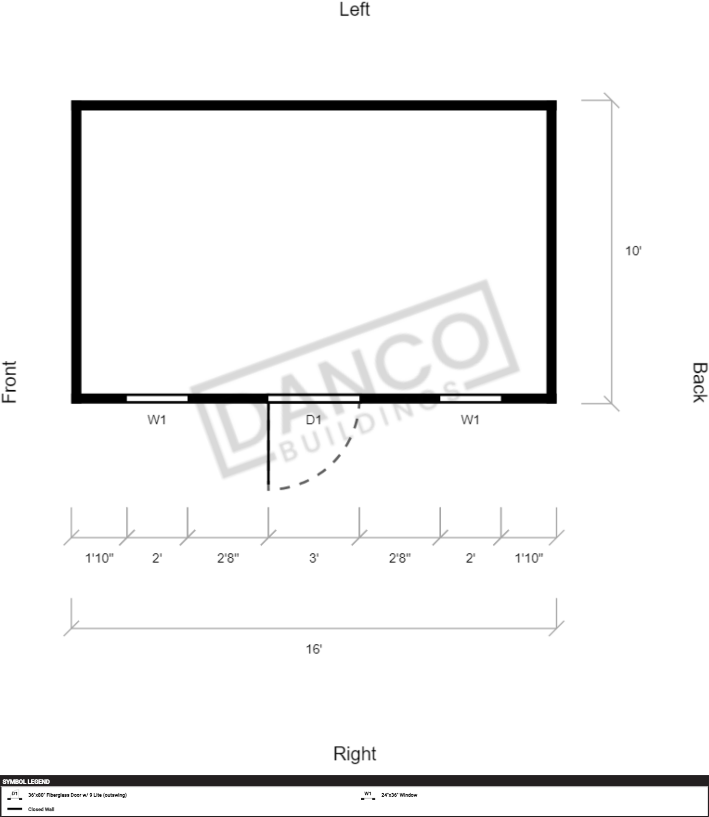 Garden Shed 10x16 - Image 2