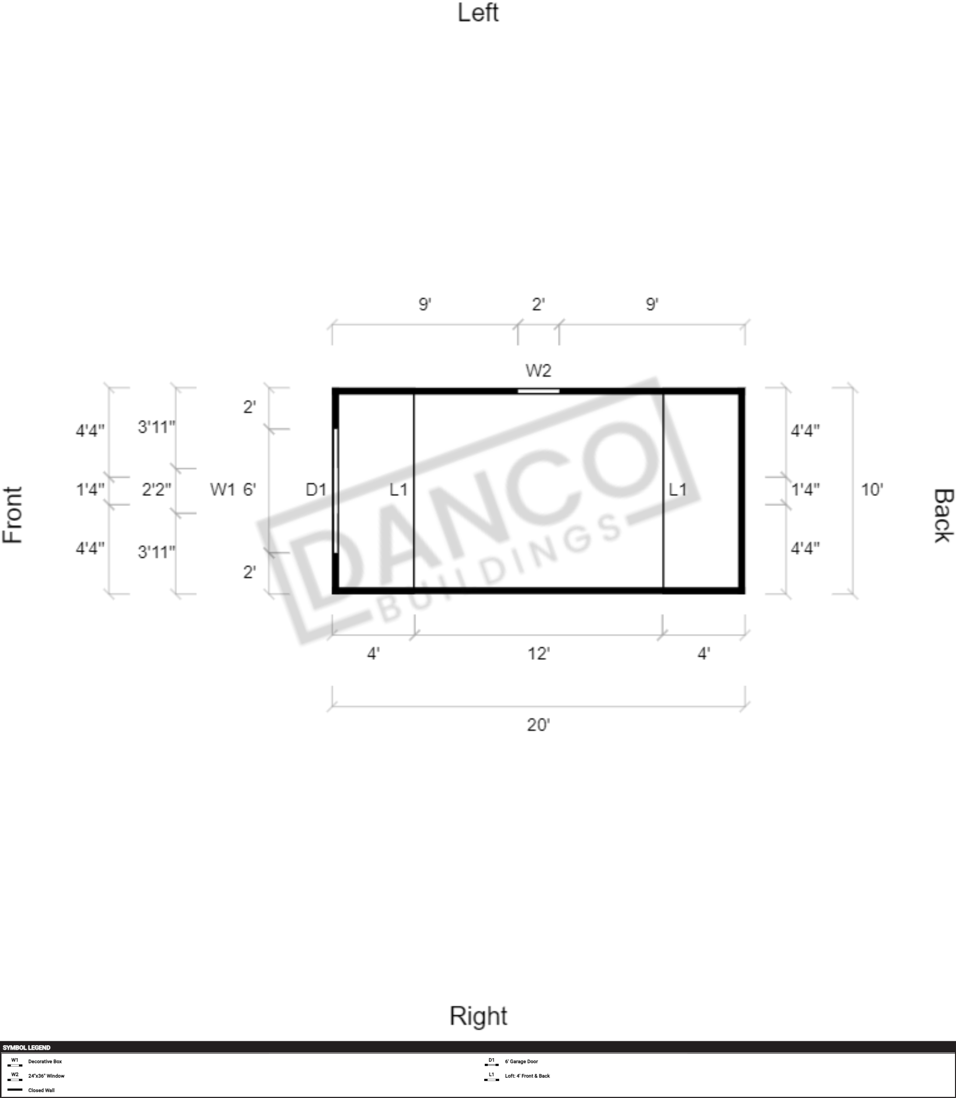Lofted Barn 10x20 - Image 2