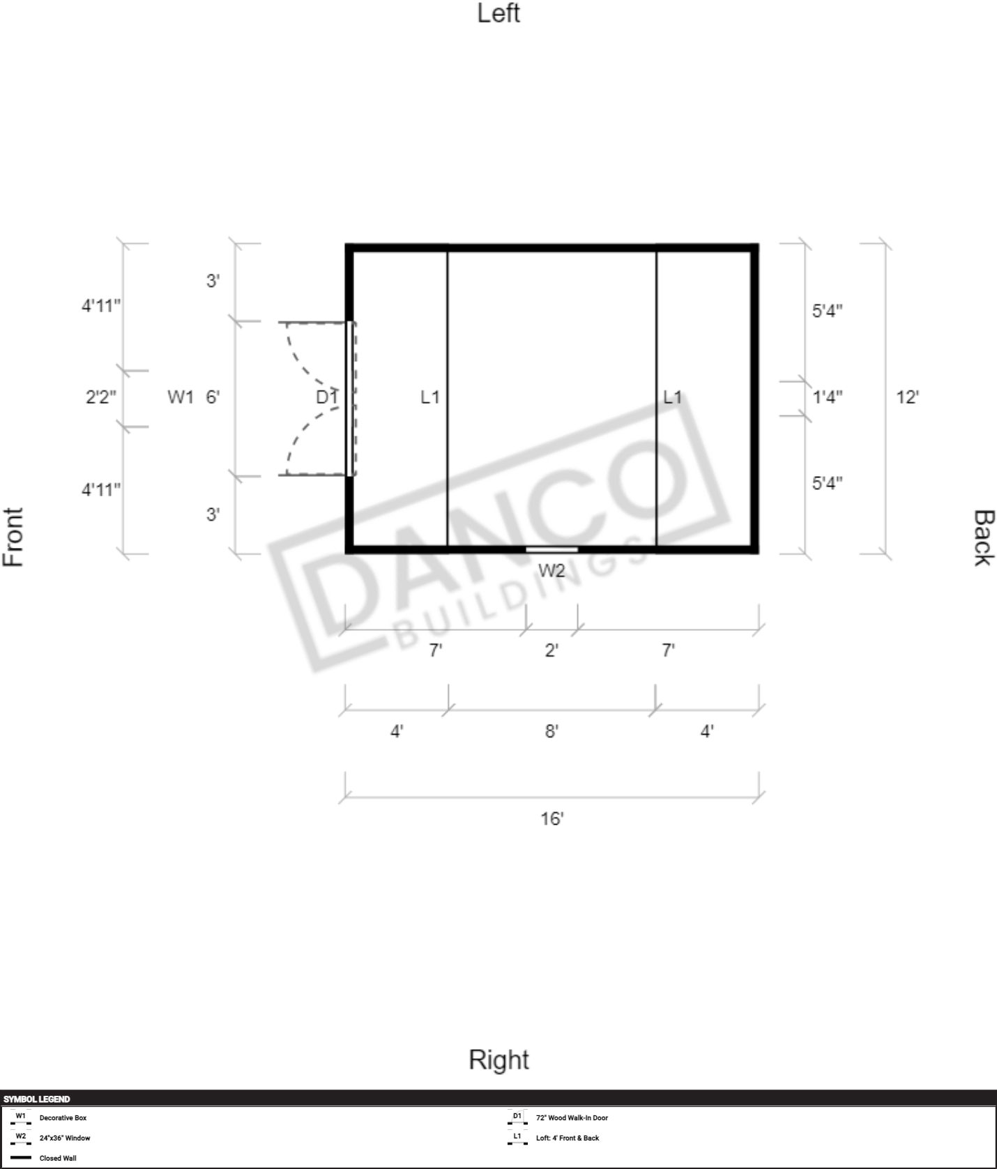 Lofted Barn 12x16 - Image 2