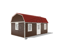 Side Lofted Barn 12x20
