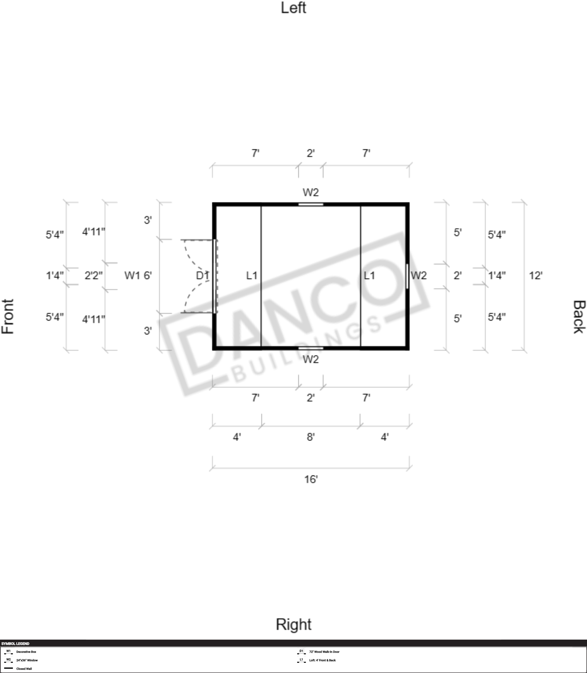 Lofted Barn 12x16 - Image 2