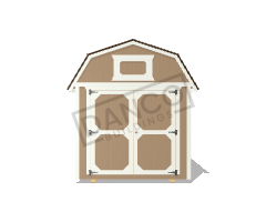 Economy Wood Lofted Barn 8x12 - Image 6