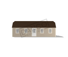 Side Lofted Barn 14x32 - Image 3