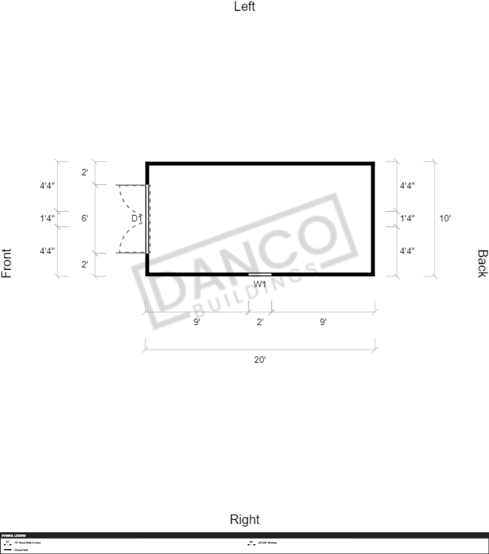 Utility Shed 10x20 - Image 2