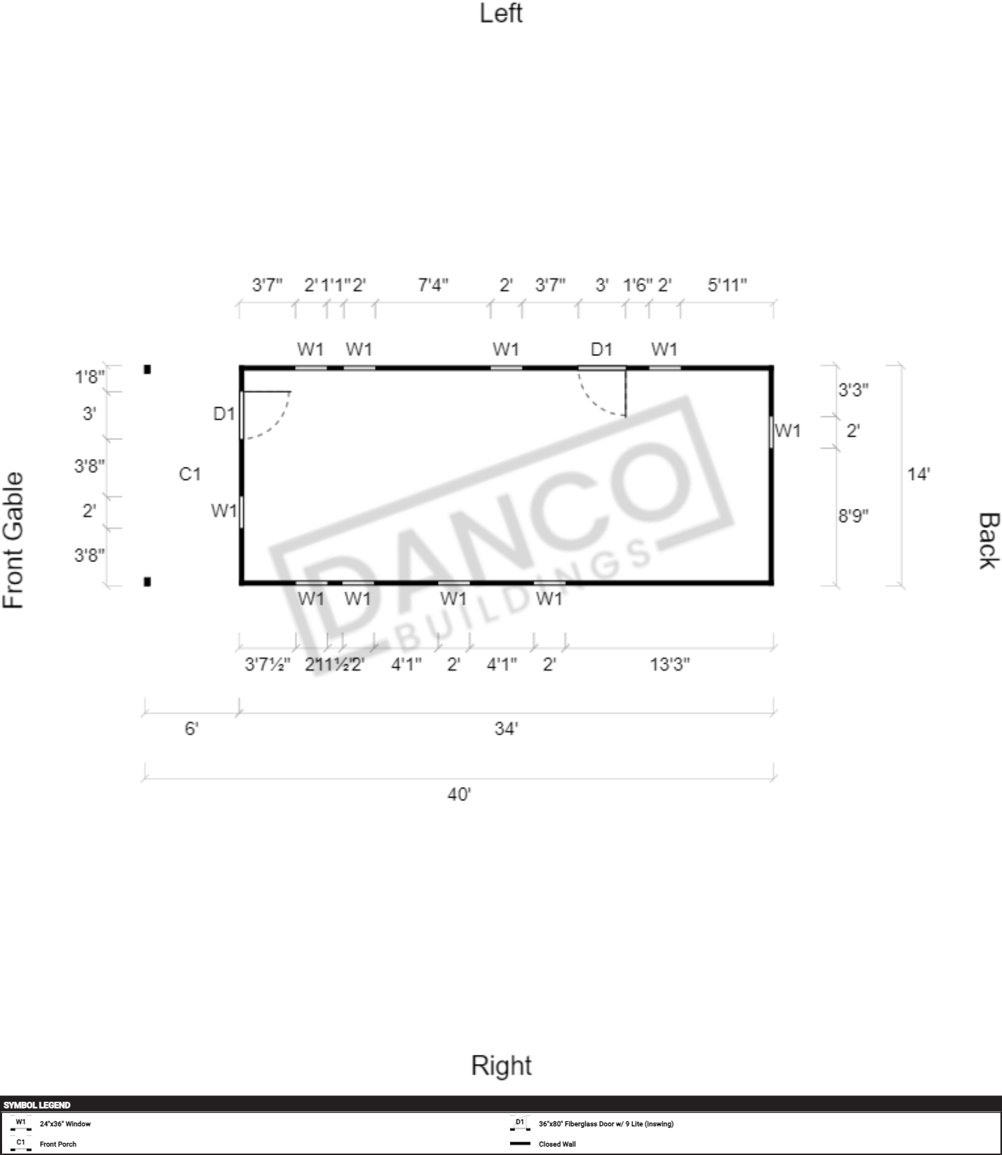 Standard Cabin 14x40 - Image 2