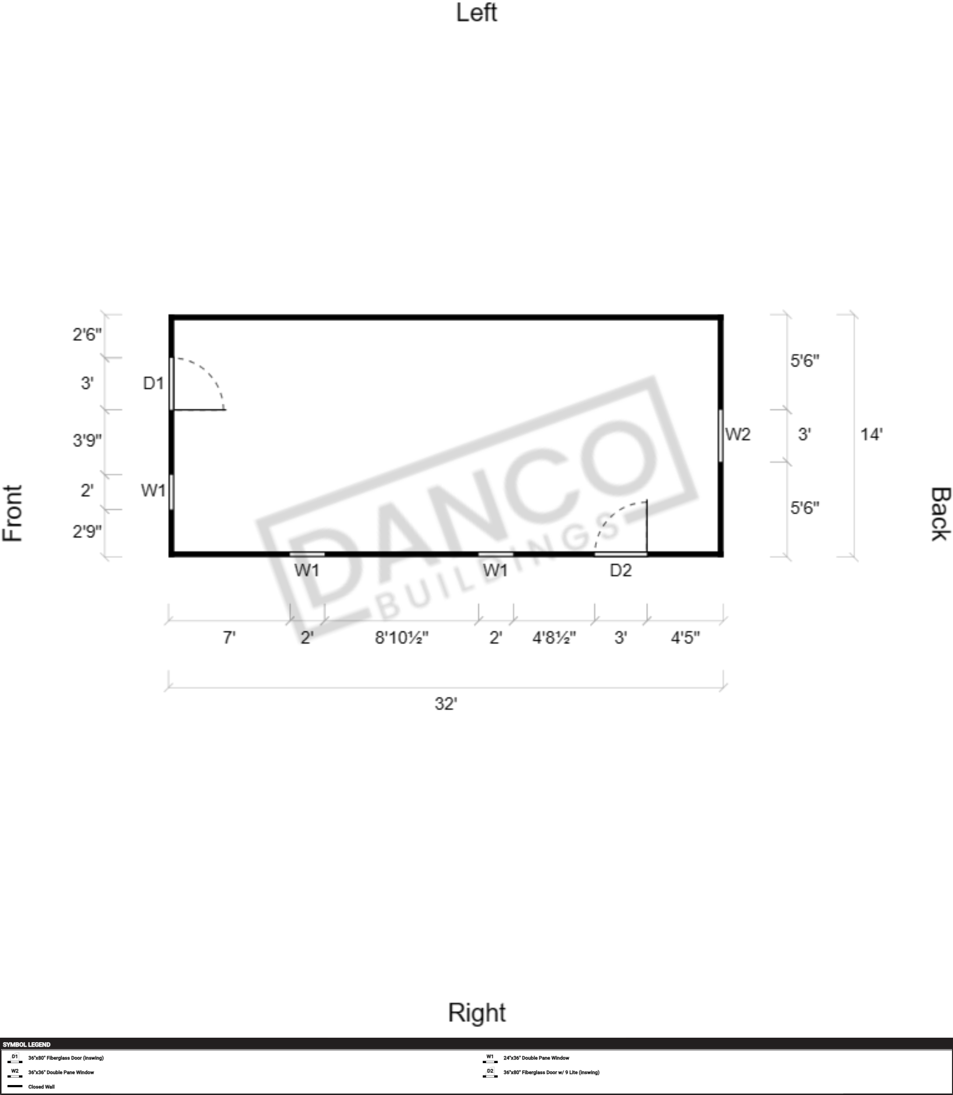 Utility Shed 14x32 - Image 2