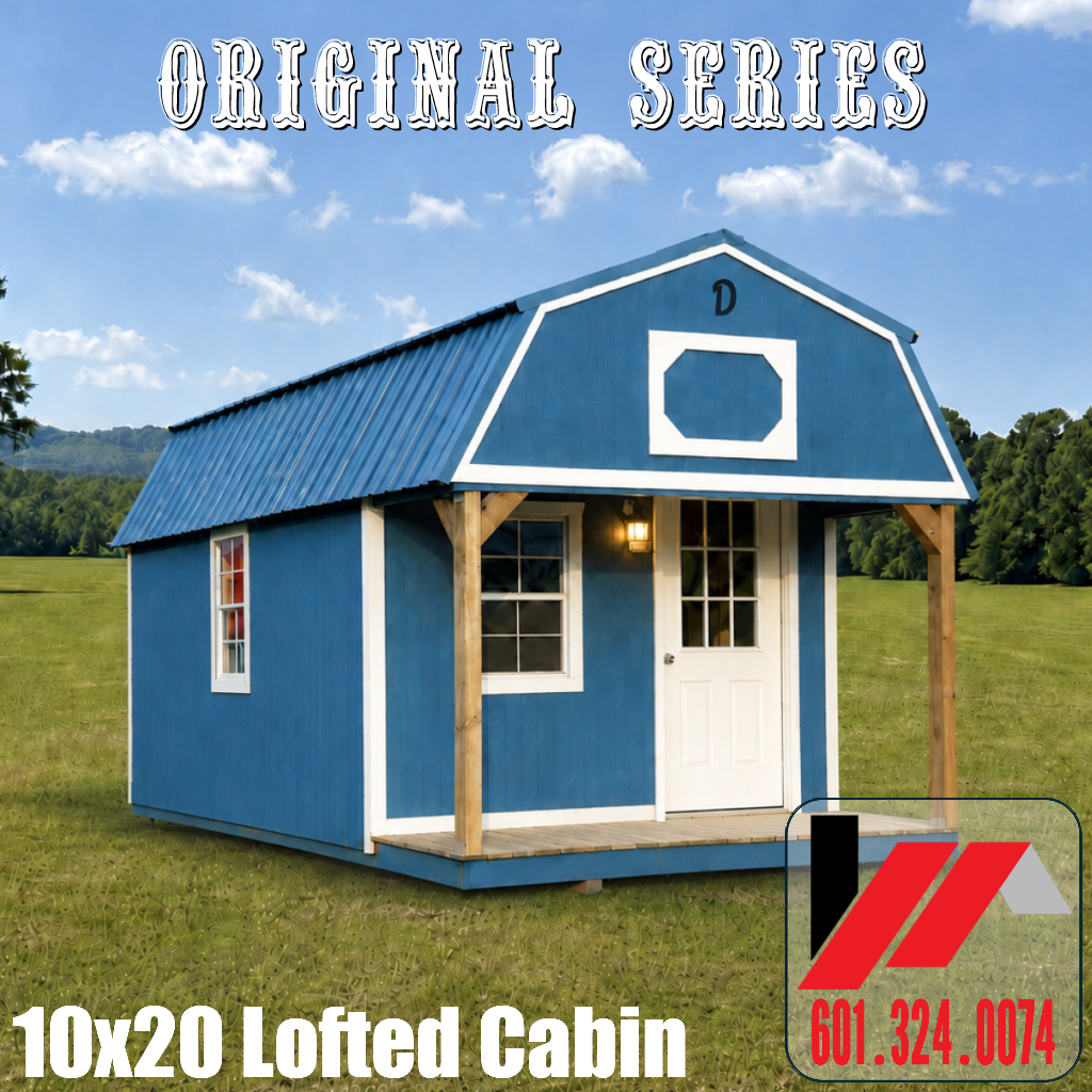 Lofted Barn Cabin 10x20/240234 r