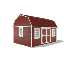 Side Lofted Barn 12x16