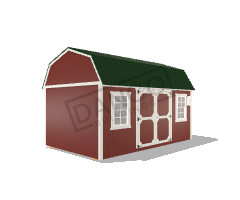 Side Lofted Barn 10x16