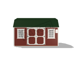 Side Lofted Barn 10x16 - Image 3