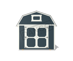 Economy Wood Lofted Barn 10x16/240201 - Image 6
