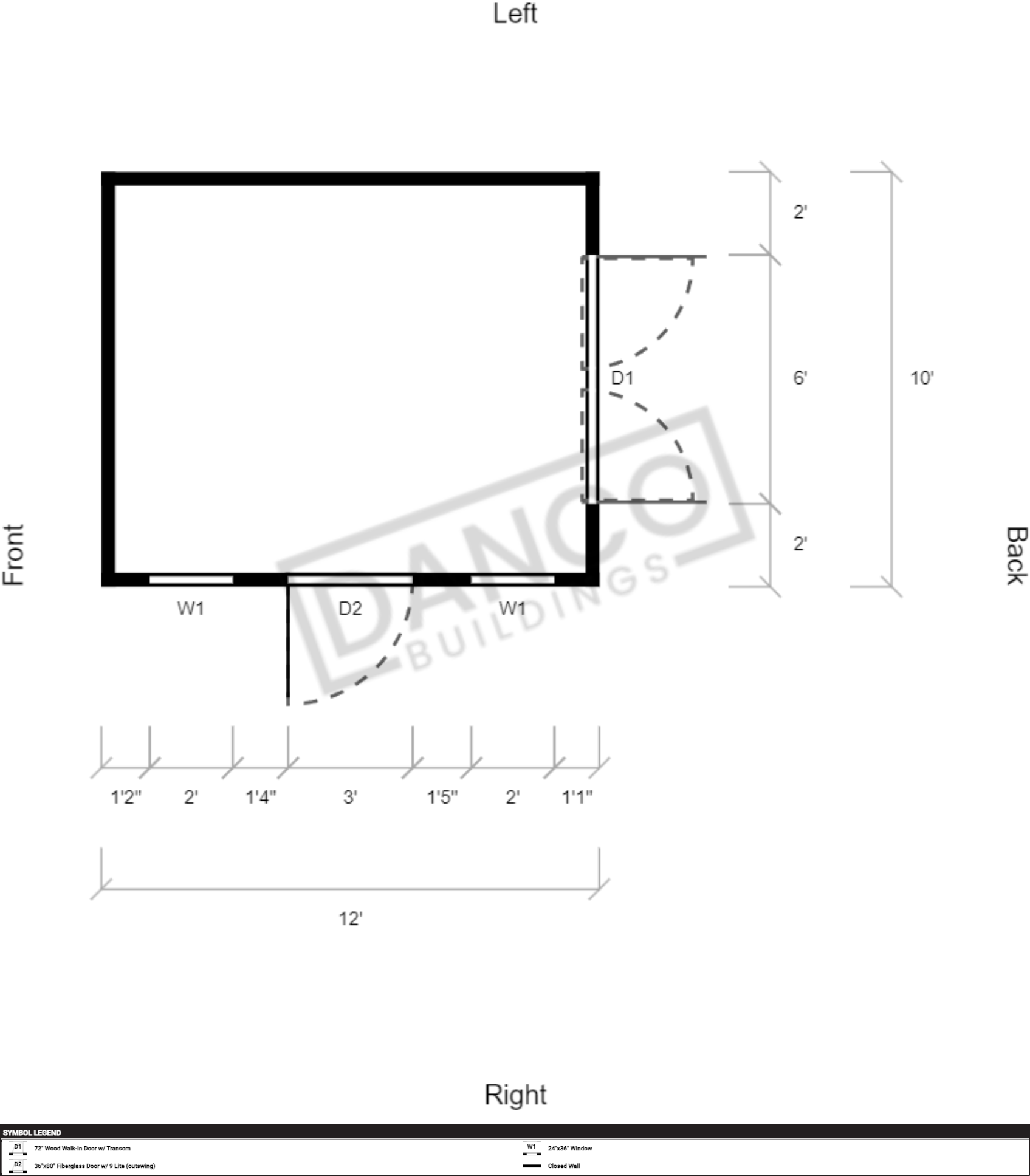 Garden Shed 10x12 - Image 4