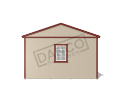 Center Side Porch Cabin 14x36 - Image 6